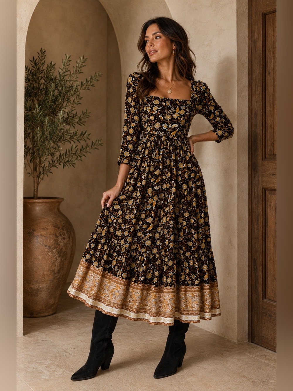 OPT Willow Dress, Size M